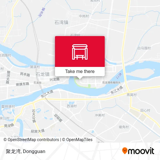 聚龙湾 map