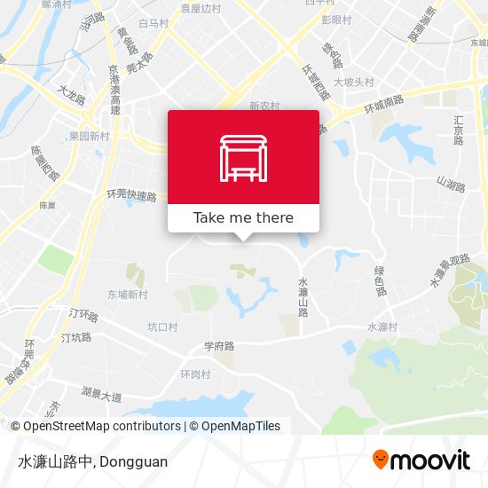 水濂山路中 map