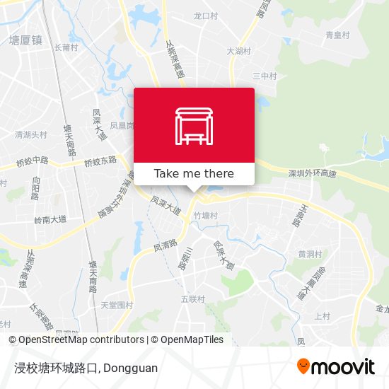 浸校塘环城路口 map