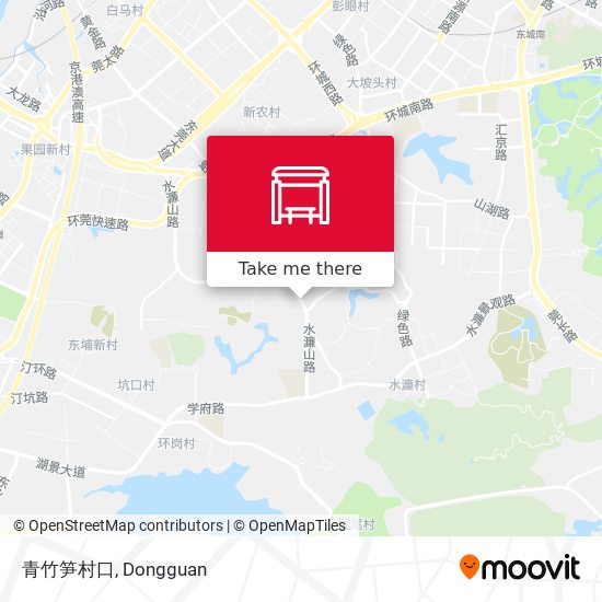 青竹笋村口 map