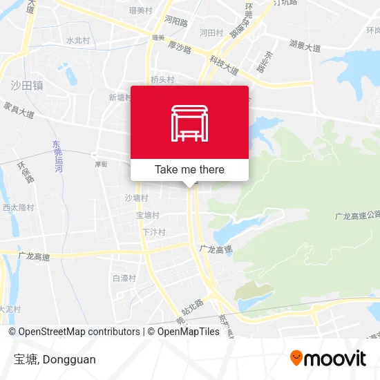 宝塘 map