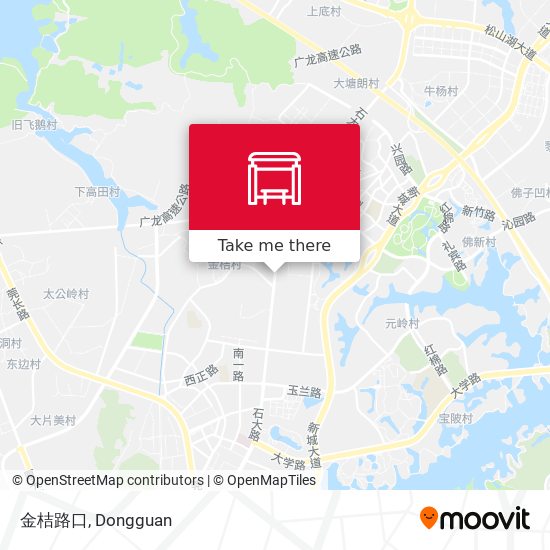 金桔路口 map
