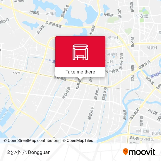 金沙小学 map