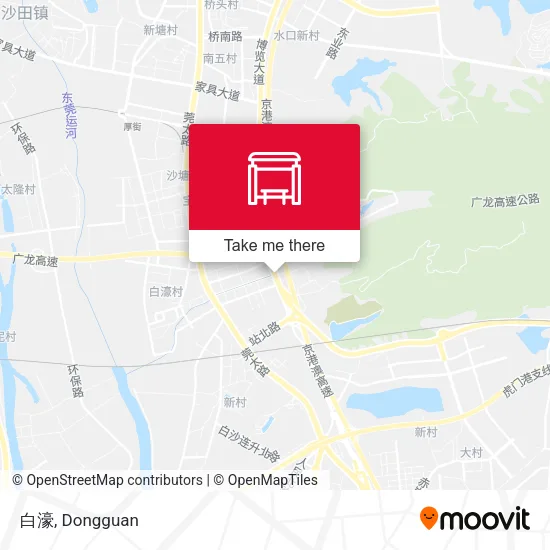 白濠 map