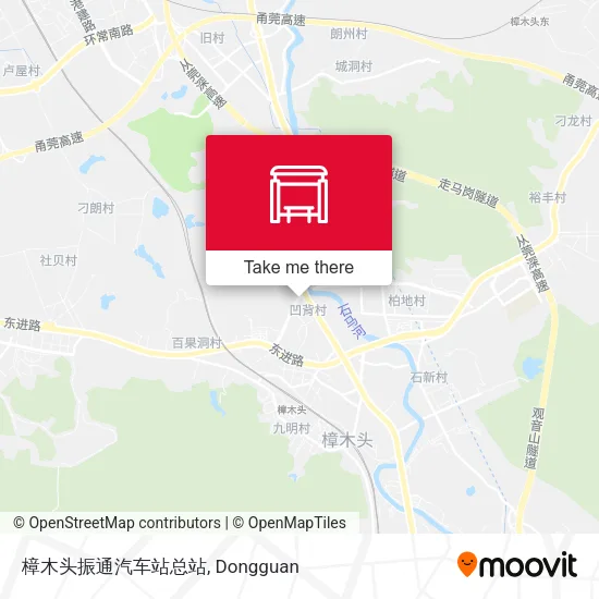 樟木头振通汽车站总站 map