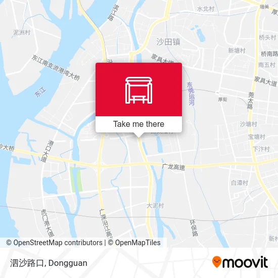 泗沙路口 map