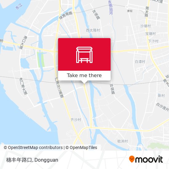 穗丰年路口 map