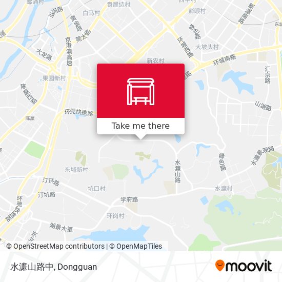 水濂山路中 map
