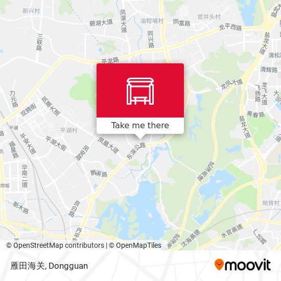 雁田海关 map
