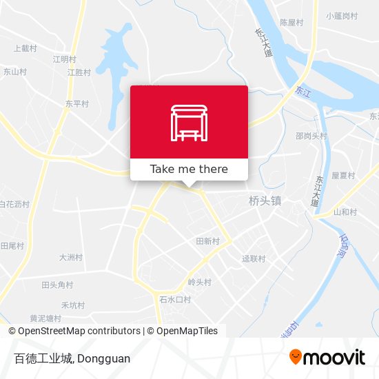 百德工业城 map