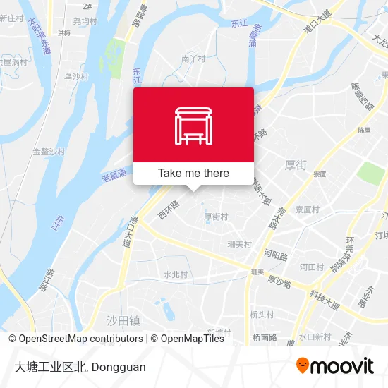 大塘工业区北 map