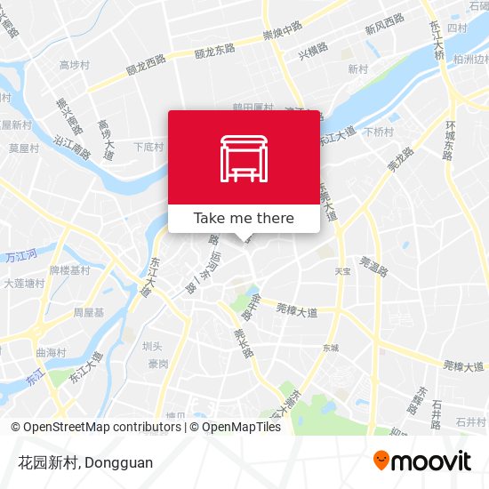 花园新村 map