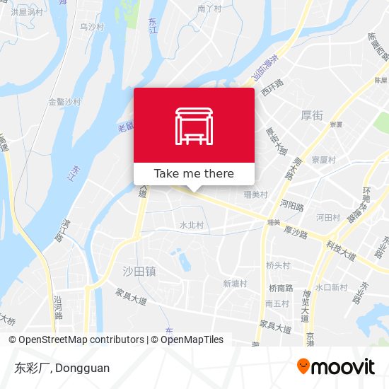 东彩厂 map