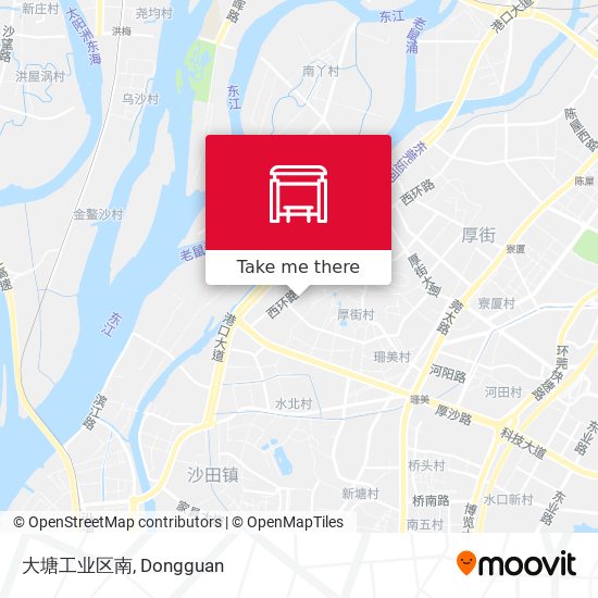 大塘工业区南 map