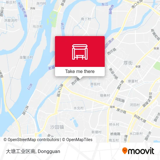 大塘工业区南 map