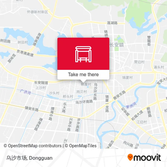 乌沙市场 map
