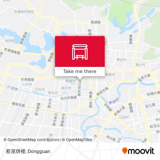 蔡屋牌楼 map