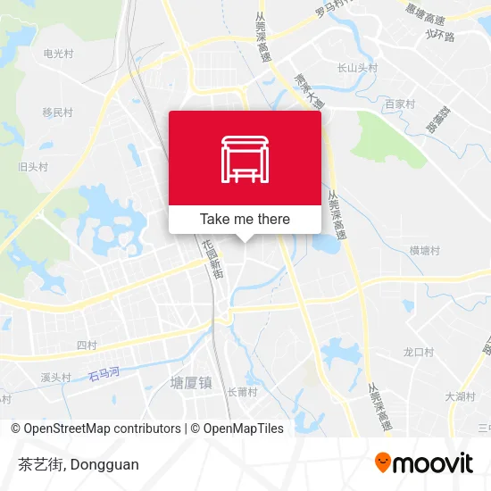 茶艺街 map