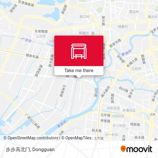 步步高北门 map