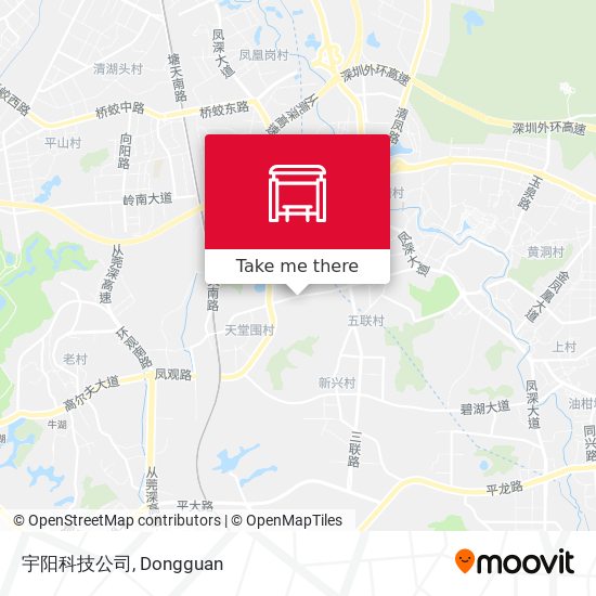 宇阳科技公司 map