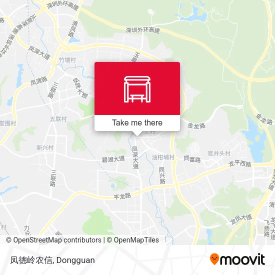 凤德岭农信 map