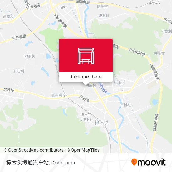 樟木头振通汽车站 map