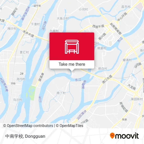 中南学校 map