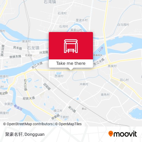 聚豪名轩 map