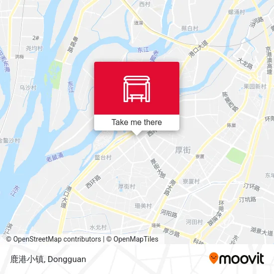 鹿港小镇 map