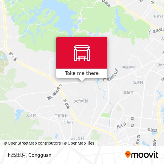上高田村 map