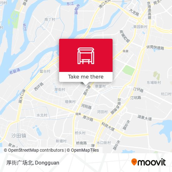 厚街广场北 map