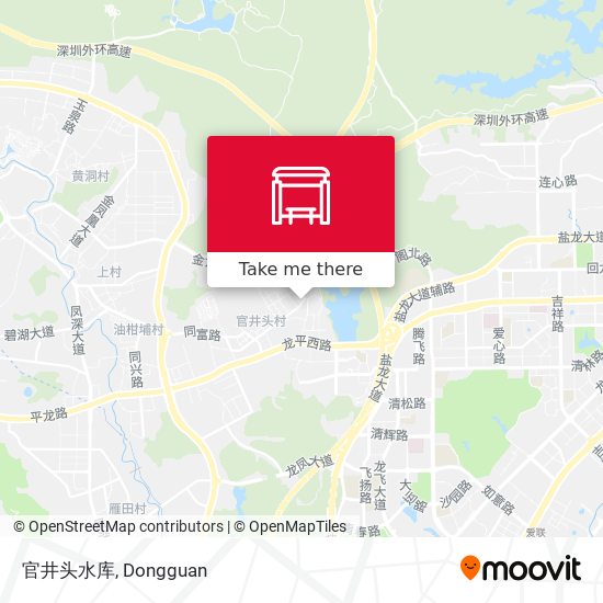 官井头水库 map