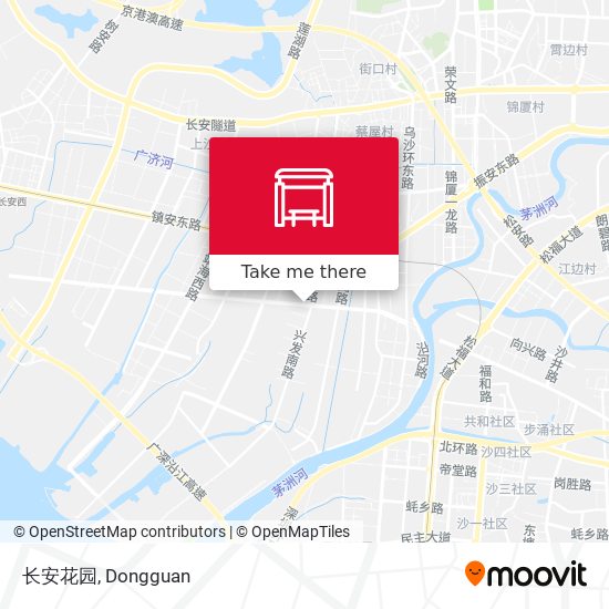 长安花园 map