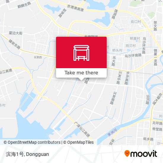 滨海1号 map