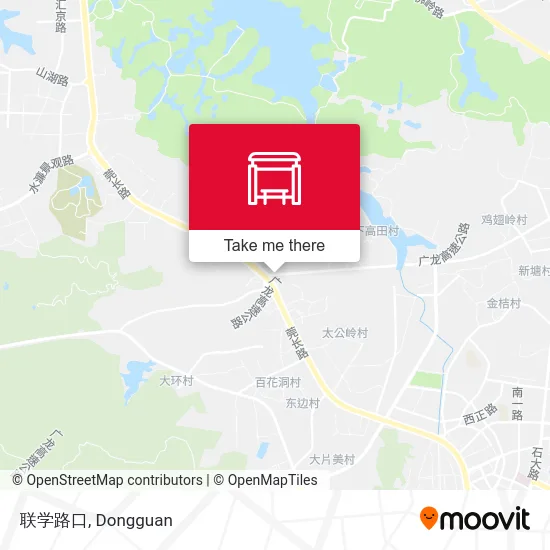 联学路口 map