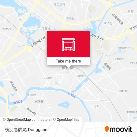 横沥电信局 map