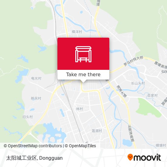 太阳城工业区 map