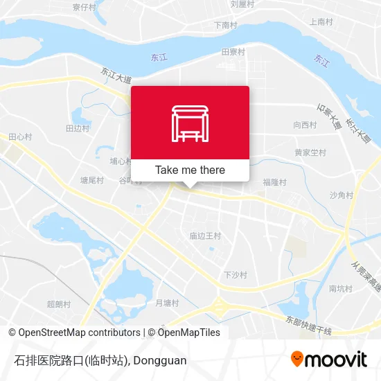 石排医院路口(临时站) map