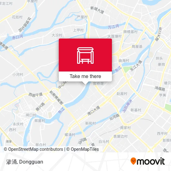 渗涌 map