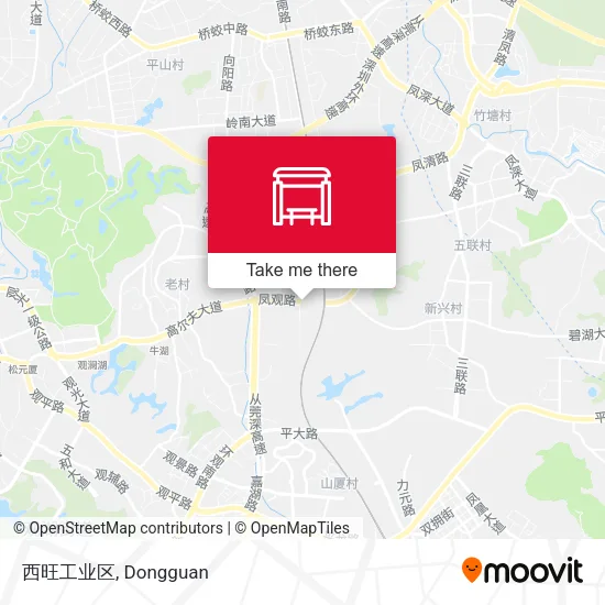 西旺工业区 map