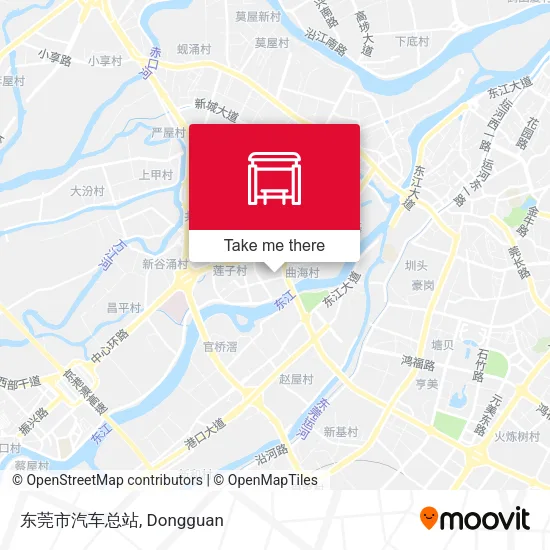 东莞市汽车总站 map