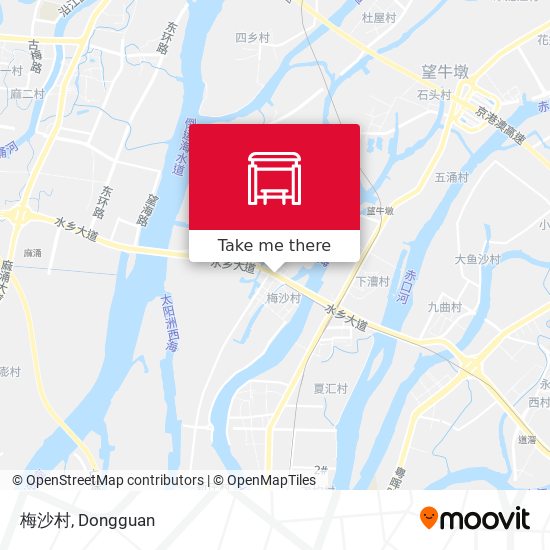 梅沙村 map