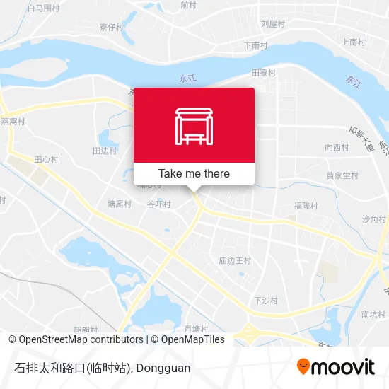 石排太和路口(临时站) map