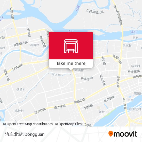 汽车北站 map