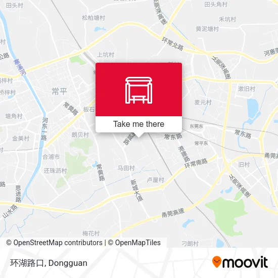 环湖路口 map
