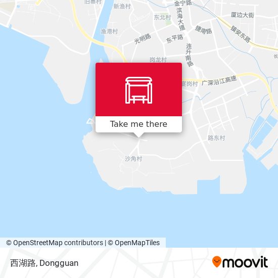 西湖路 map