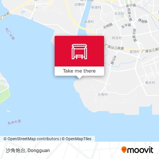 沙角炮台 map