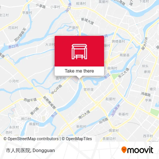 市人民医院 map