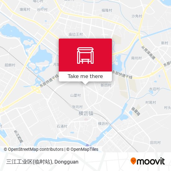 三江工业区(临时站) map
