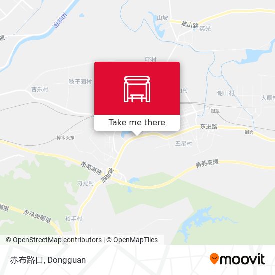 赤布路口 map
